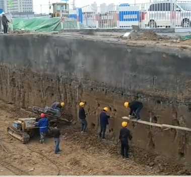 济南长清区土钉墙支护